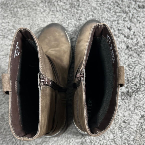 Hotter Brown Blair Zip Fastening Boots Size 9 - Picture 11 of 16